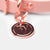 Valgray Premium Dog Collar - Blush & Rose Gold - Close Up of Valgray Tag